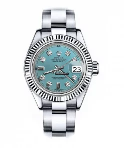 Popular Fake Rolex Lady-datejust 69173 Automatic Movement 31mm Steel Case Womens Watch