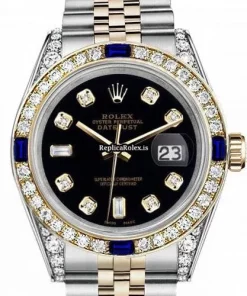 Pleasing Replica Rolex Lady-datejust 69173 Automatic Movement 26mm Gold/steel Case Womens Watch