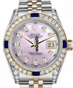 Fantastic Replica Rolex Lady-datejust 68273 Automatic Movement 31mm Gold/steel Case Womens Watch