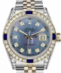 Luxury Replica Rolex Lady-datejust 68273 Automatic Movement 31mm Gold/steel Case Womens Watch