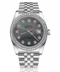 Beautiful Replica Rolex Lady-datejust 69173 Automatic Movement 26mm Steel Case Womens Watch