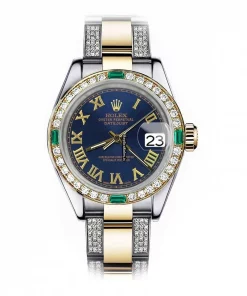 Top Replicas Rolex Lady-datejust 68273 Automatic Movement 31mm Gold/steel Case Womens Watch
