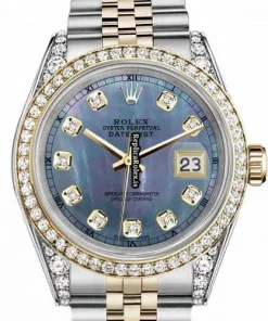 Swiss Replica Rolex Lady-datejust 69173 Automatic Movement 26mm Gold/steel Case Womens Watch