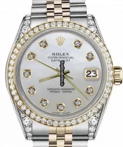 Epic Replicas Rolex Lady-datejust 68273 Automatic Movement 31mm Gold/steel Case Womens Watch