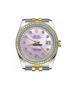 Amazing Imitation Rolex Lady-datejust 68274 Automatic Movement 31mm Gold/steel Case Womens Watch