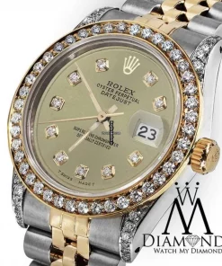 Reliable Fake Rolex Datejust 16013 Automatic Movement 36mm Gold/steel Case Mens/unisex Watch