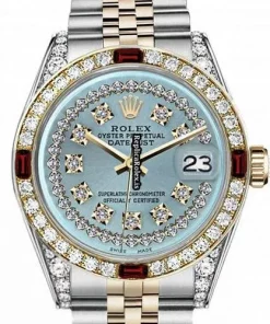 Affordable Replica Rolex Lady-datejust 69173 Automatic Movement 31mm Gold/steel Case Womens Watch