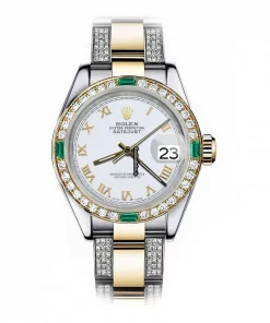 Wholesale Replica Rolex Lady-datejust 68273 Automatic Movement 31mm Gold/steel Case Womens Watch