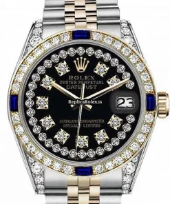 Good Fake Rolex Lady-datejust 68273 Automatic Movement 31mm Gold/steel Case Womens Watch