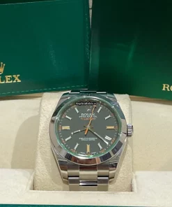 Superior Replica Rolex Milgauss 116400gv Caliber 3131 Automatic Movement 40mm Steel Case Mens/unisex Watch
