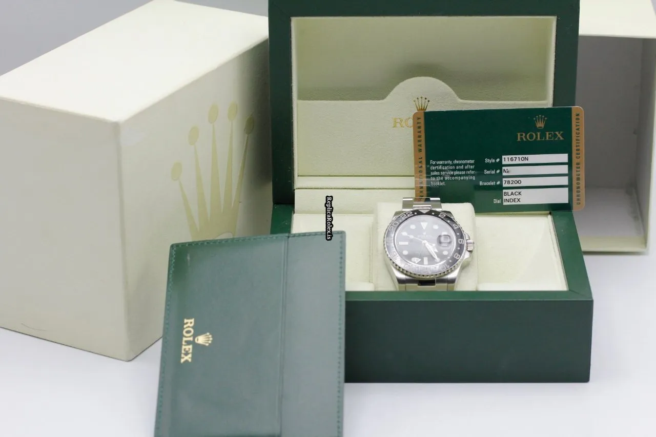 Wholesale Replicas Rolex Gmt-master II 116710 40mm Steel Case Watch - Image 11