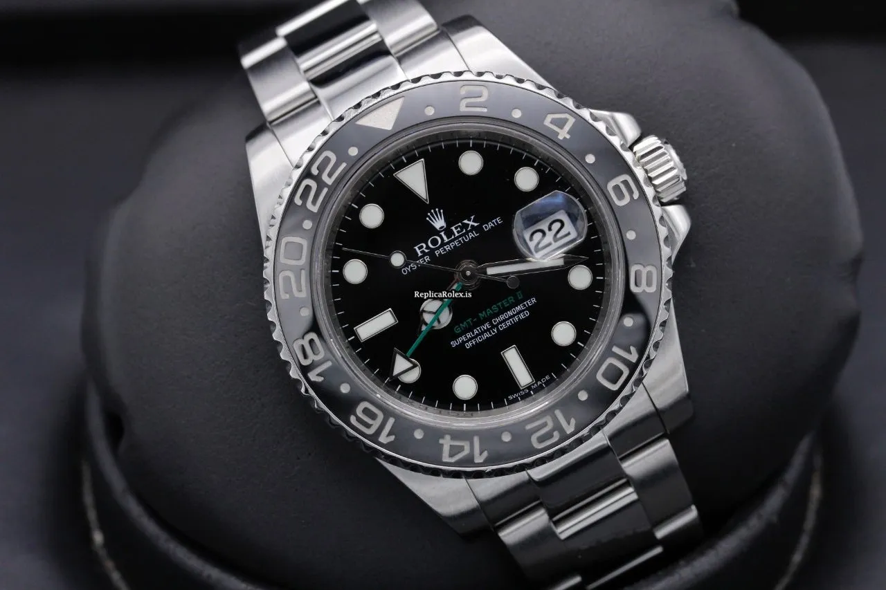 Wholesale Replicas Rolex Gmt-master II 116710 40mm Steel Case Watch - Image 9