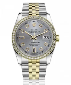 Wholesale Replica Rolex Lady-datejust 68274 Automatic Movement 31mm Gold/steel Case Womens Watch