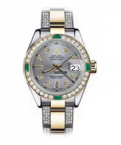 Amazing Copy Rolex Lady-datejust 68273 Automatic Movement 31mm Gold/steel Case Womens Watch