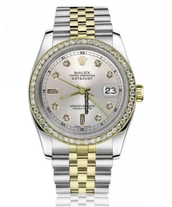 Perfect Replica Rolex Lady-datejust 68274 Automatic Movement 31mm Gold/steel Case Womens Watch