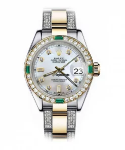 Terrific Replica Rolex Lady-datejust 68273 Automatic Movement 31mm Gold/steel Case Womens Watch