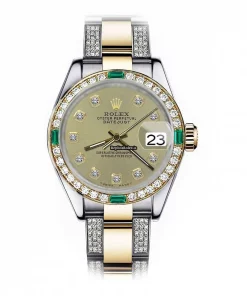 Exquisite Replica Rolex Datejust 16013 Automatic Movement 36mm Gold/steel Case Mens/unisex Watch