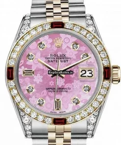 Wonderful Replicas Rolex Lady-datejust 69173 Automatic Movement 31mm Gold/steel Case Womens Watch