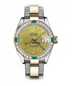 Discount Replica Rolex Datejust 16013 Automatic Movement 36mm Gold/steel Case Mens/unisex Watch