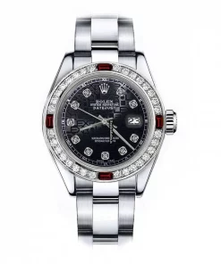 Wonderful Fake Rolex Oyster Perpetual Lady Date 69160 Automatic Movement 26mm Steel Case Womens Watch