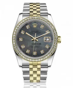High-end Fake Rolex Lady-datejust 68274 Automatic Movement 31mm Gold/steel Case Womens Watch