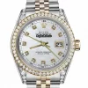 Wonderful Replica Rolex Datejust 16013 Automatic Movement 36mm Gold/steel Case Mens/unisex Watch