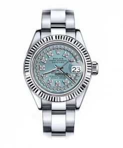 Exquisite Fake Rolex Lady-datejust 69173 Automatic Movement 31mm Steel Case Womens Watch