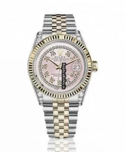 Excellent Replica Rolex Lady-datejust 68274 Automatic Movement 31mm Gold/steel Case Womens Watch