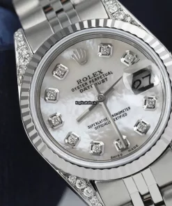 Excellent Replica Rolex Lady-datejust 69174 Automatic Movement 26mm Steel Case Womens Watch