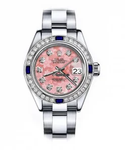 Good Replica Rolex Oyster Perpetual Lady Date 69160 Automatic Movement 26mm Steel Case Womens Watch