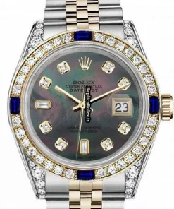 Lovely Copies Rolex Lady-datejust 69173 Automatic Movement 26mm Gold/steel Case Womens Watch