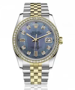 Well Made Replica Rolex Lady-datejust 68274 Automatic Movement 31mm Gold/steel Case Womens Watch