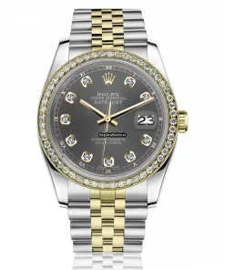 Affordable Replica Rolex Lady-datejust 68274 Automatic Movement 31mm Gold/steel Case Womens Watch