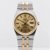 1:1 Clone Rolex Datejust Oysterquartz 17013 Caliber 5035 Quartz Movement 36mm Gold/steel Case Mens/unisex Watch