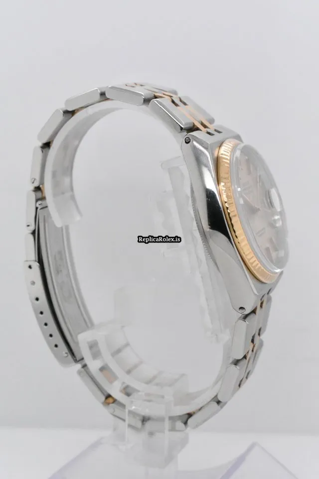 1:1 Clone Rolex Datejust Oysterquartz 17013 Caliber 5035 Quartz Movement 36mm Gold/steel Case Mens/unisex Watch - Image 3