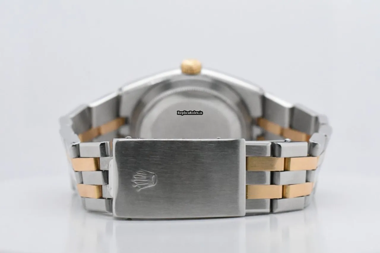 1:1 Clone Rolex Datejust Oysterquartz 17013 Caliber 5035 Quartz Movement 36mm Gold/steel Case Mens/unisex Watch - Image 4