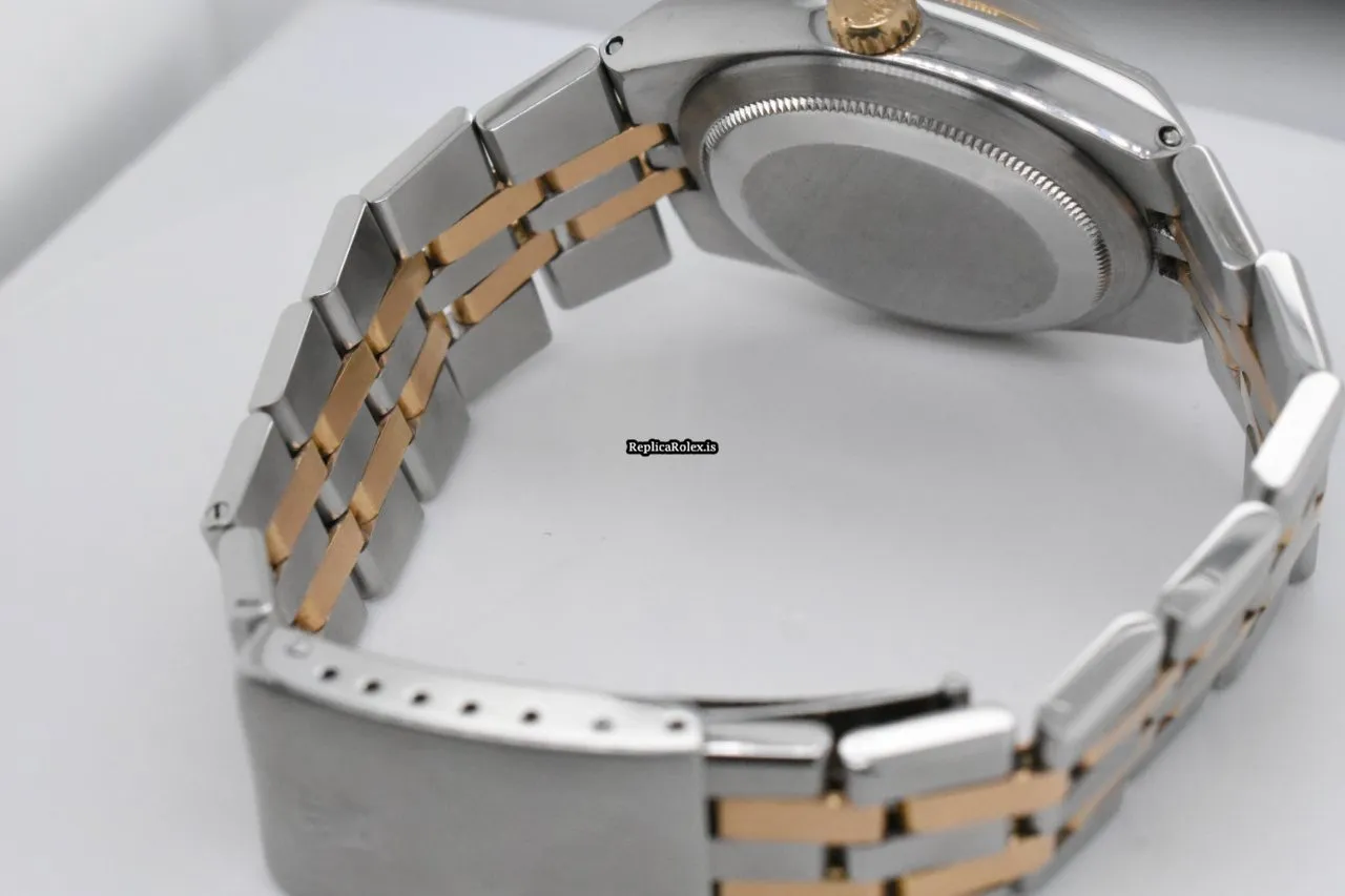 1:1 Clone Rolex Datejust Oysterquartz 17013 Caliber 5035 Quartz Movement 36mm Gold/steel Case Mens/unisex Watch - Image 6