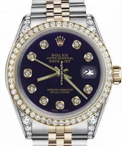 Ideal Replica Rolex Lady-datejust 69173 Automatic Movement 26mm Gold/steel Case Womens Watch