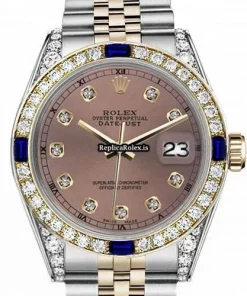 Top Replica Rolex Lady-datejust 68273 Automatic Movement 31mm Gold/steel Case Womens Watch