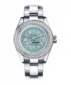 Cool Fake Rolex Oyster Perpetual Lady Date 69160 Automatic Movement 26mm Steel Case Womens Watch