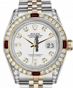 Discount Fake Rolex Lady-datejust 69173 Automatic Movement 31mm Gold/steel Case Womens Watch