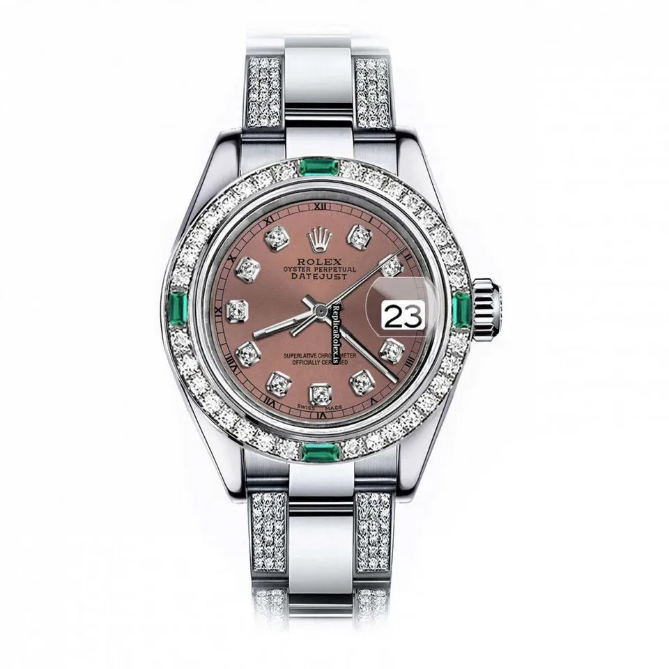 Swiss Replica Rolex Lady-datejust 68274 Automatic Movement 31mm Steel Case Womens Watch