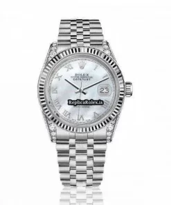 Wholesale Replica Rolex Oyster Perpetual Lady Date 69160 Automatic Movement 26mm Steel Case Womens Watch