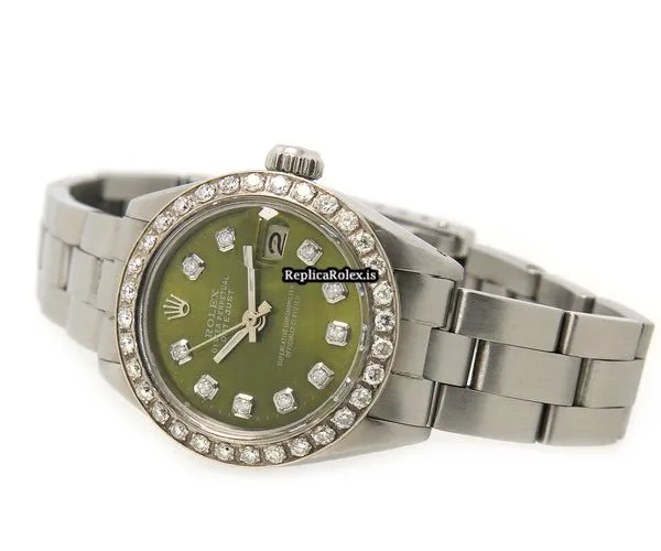 Well Made Fake Rolex Lady-datejust 6917 Automatic Movement Watch - Image 4