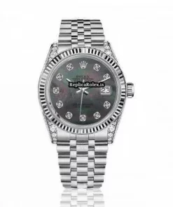Lovely Fake Rolex Datejust 16030 Automatic Movement 36mm Steel Case Mens/unisex Watch