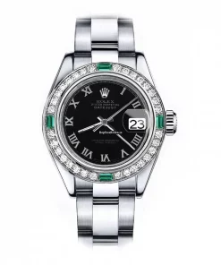 Attractive Copies Rolex Oyster Perpetual Lady Date 69160 Automatic Movement 26mm Steel Case Womens Watch