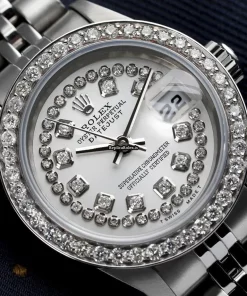 Incredible Fake Rolex Lady-datejust 69174 Automatic Movement 26mm Steel Case Womens Watch