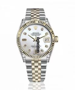 Exquisite Replica Rolex Lady-datejust 68274 Automatic Movement 31mm Gold/steel Case Womens Watch