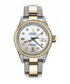 Fantastic Replica Rolex Datejust 16013 Automatic Movement 36mm Gold/steel Case Mens/unisex Watch