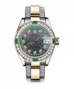 Incredible Replica Rolex Lady-datejust 68273 Automatic Movement 31mm Gold/steel Case Womens Watch